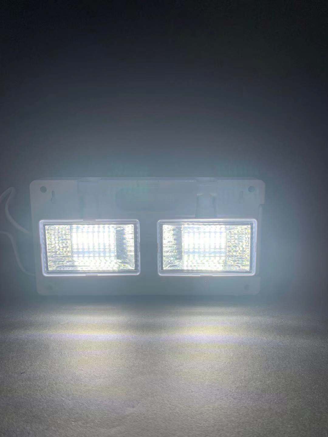 Lámpara de emergencia de encendido y apagado multifuncional plegable recargable LED