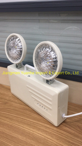 Luz de emergencia LED de doble cabeza IP65 a prueba de agua
